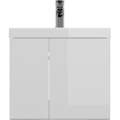 Тумба под раковину подвесная CERSANIT COLOUR 50 белый